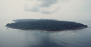 Afbeelding: Zicht over Pulau Tiga