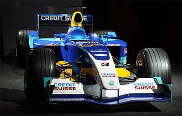 Afbeelding: F-1 Sauber Petronas C22, 2003