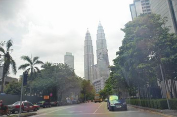 Afbeelding: Zicht op de twin towers.