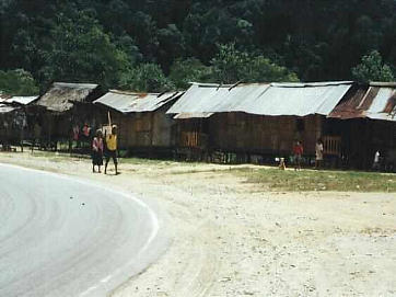 Afbeelding: Orang Asli dorp nabij Cameron Highlands